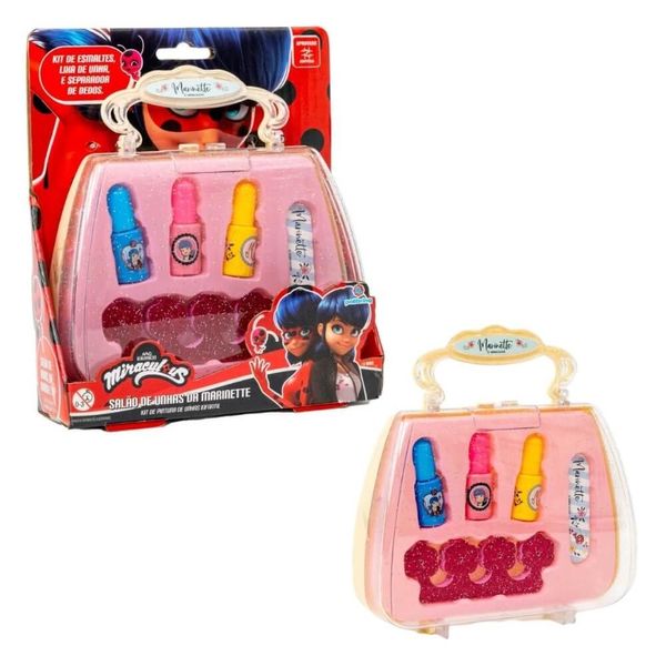Salão de Unhas da Marinette Ladybug Polibrinq - MK-LB82