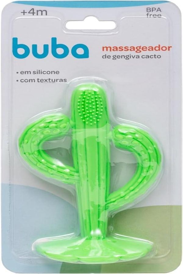 Massageador De Gengiva Infantil Cacto Buba - 16173