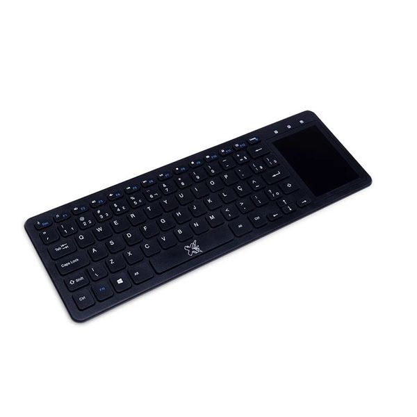 Teclado Sem Fio 2.4G com TouchPad TV Plus 6014276 - Maxprint