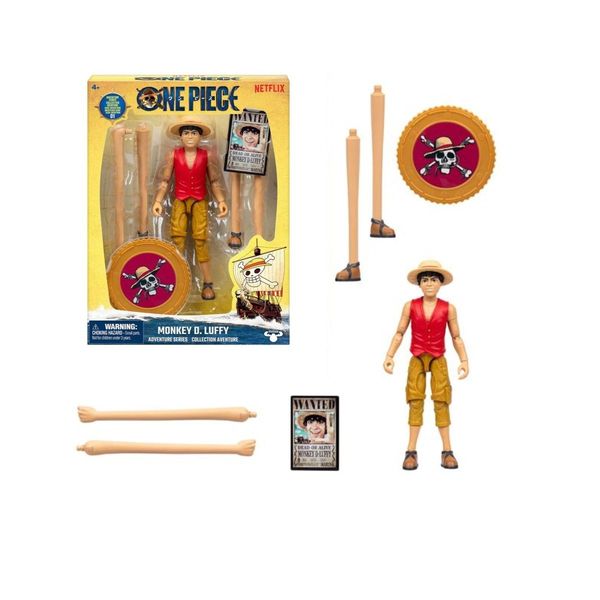Boneco One Piece Serie Netflix Monkey D. Luffy