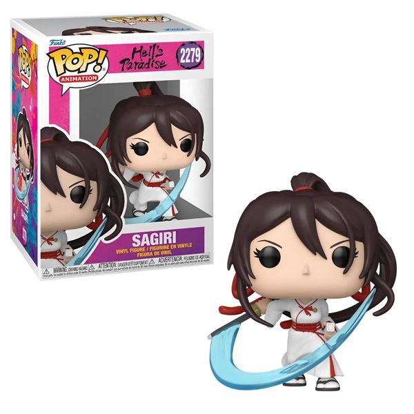 Funko Pop Sagiri 2279 Hell's Paradise Boneco Colecionável Anime Original