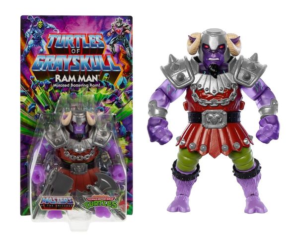 Boneco Articulado Ram Man - Tartarugas de Grayskull - Mattel