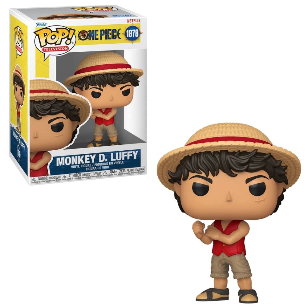 Boneco - Funko Pop - One Piece - Live Action - Monkey D. Luffy - Candide