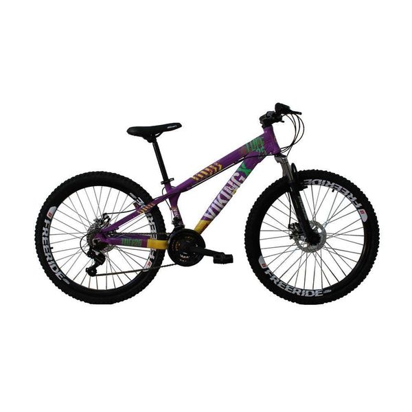 Bicicleta Viking X Tuff25 Freeride Aro 26 Freio A Disco