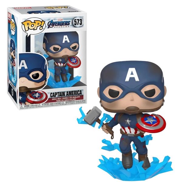 Funko Pop Marvel Avengers Endgame Capitão América #573 Original Funko