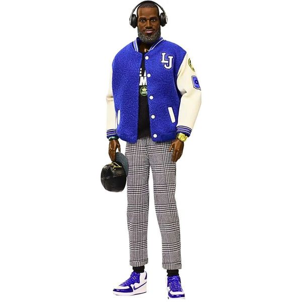 Boneco Ken LeBron James Kenbassadors Mattel HRM33