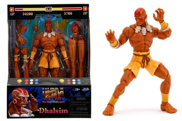 Dhalsim - Ultra Street Fighter II - Boneco Articulado - Jada