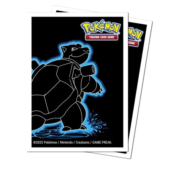 Ultra Pro - Apex Deck Protector: Neon Kanto Blastoise