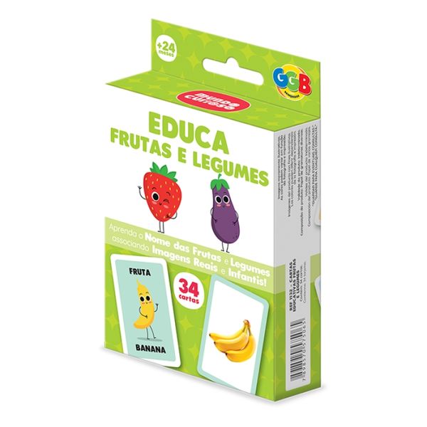 CARTAS EDUCA FRUTAS E LEGUMES - GGB