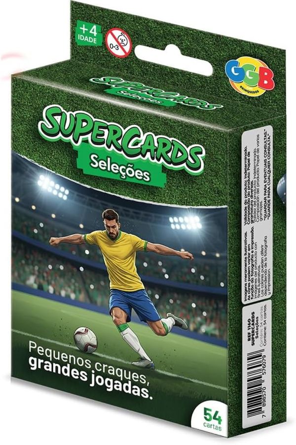 SUPERCARDS - SELECOES DE FUTEBOL - GGB