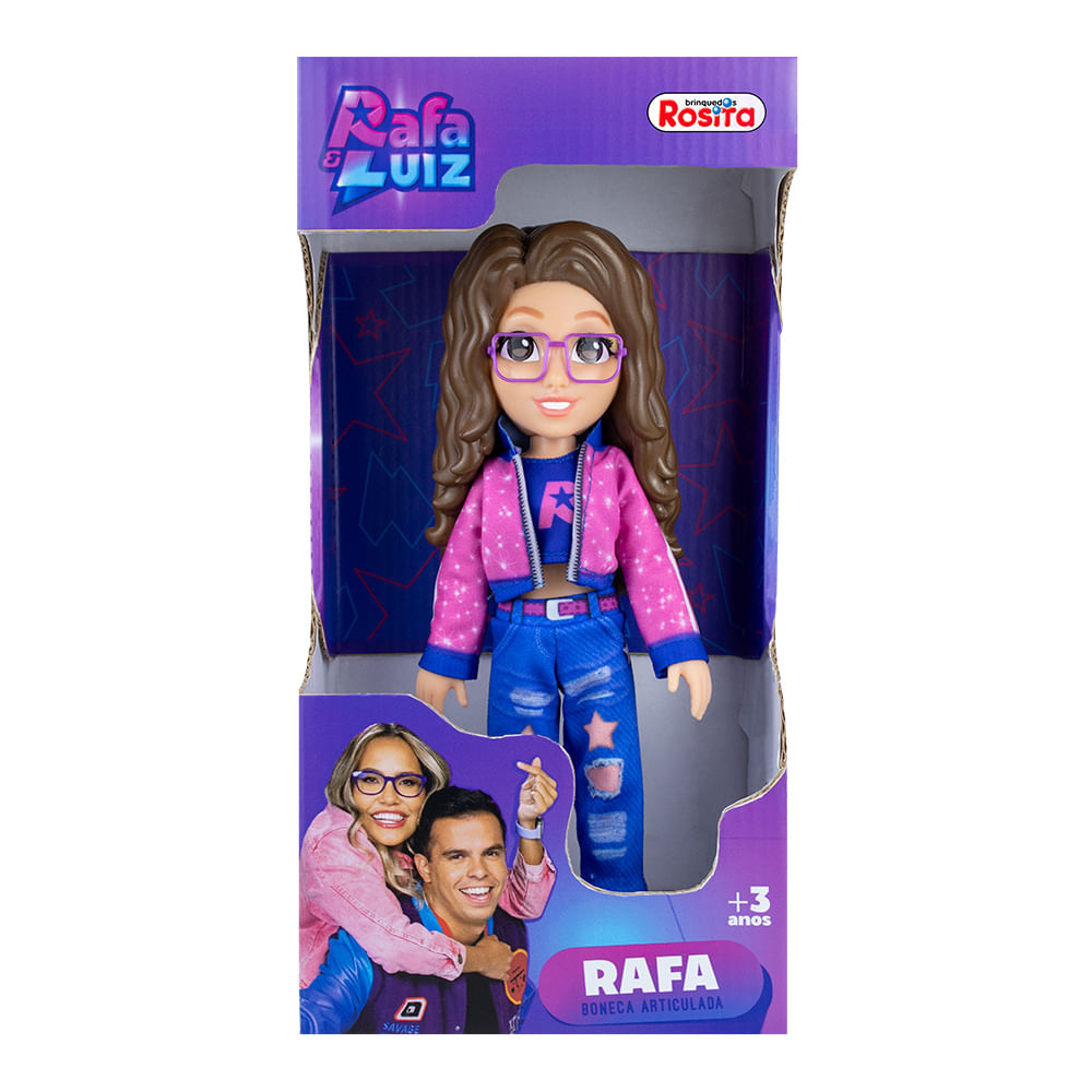 Boneca Articulada - Rafa - Novabrink