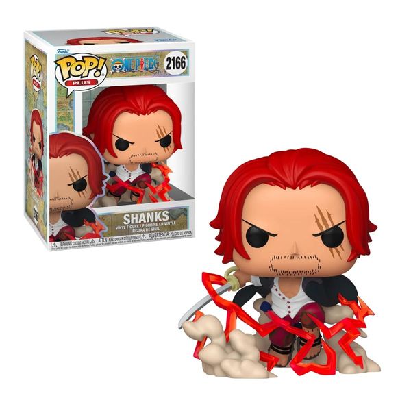 Funko Pop Plus One Piece Personagem Shanks #2166 Boneco Original