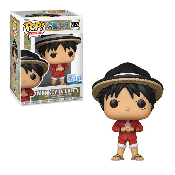 Funko Pop Animation One Piece Monkey D Luffy #2052 Boneco Original
