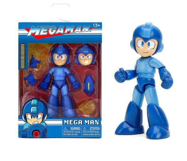 Boneco Articulado Mega Man c/ Acessórios - Jada