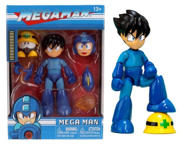 Boneco Articulado Mega Man e Met c/ Acessórios - Jada