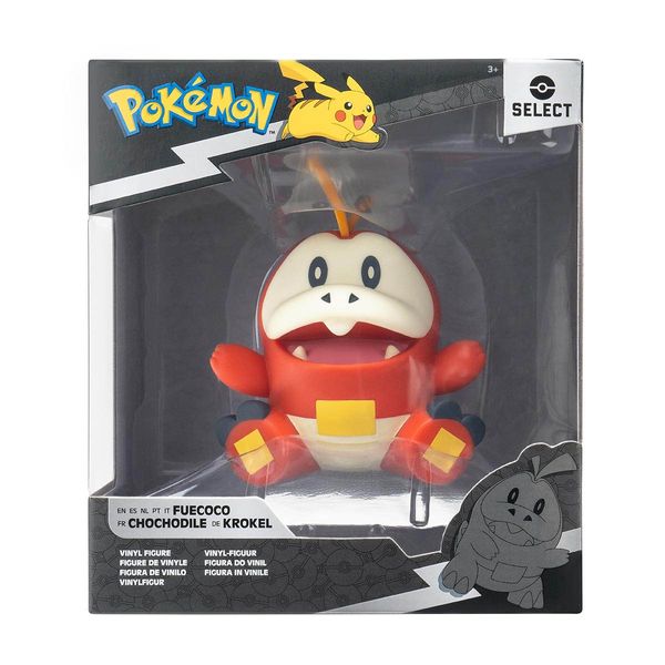 Action Figure Fuecoco - Figura de Vinil 10 cm - Pokémon Select - Jazwares